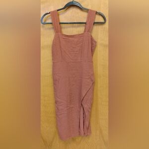 NWT Abercrombie & Fitch Rust Midi Dress
